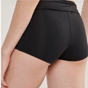 La Vie en Rose Folded Waistband Boyleg Bikini Bottom